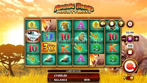 Raging Rhino MightyWays (Light & Wonder) Slot .